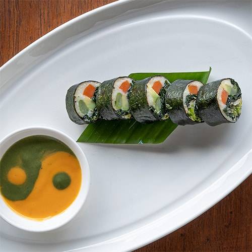 Water Chestnut Maki Rolls